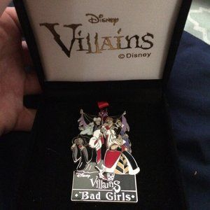 Disney Villains Bad Girls Pin